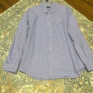 Xl purple Ralph Lauren long sleeve shirt $12